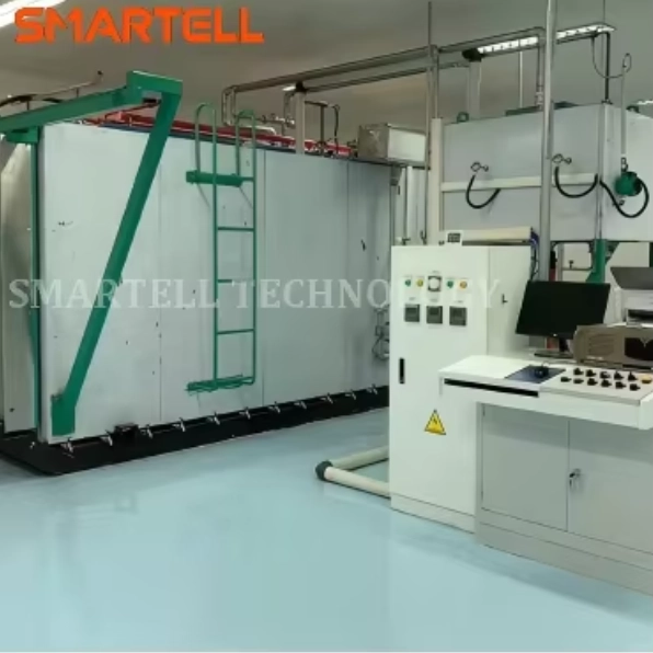 Línea de producción de jeringas médicas de grado equipada con 15m³ Equipo de esterilización de óxido de etileno