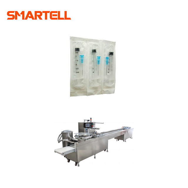 Máquina empacadora de blister de embalaje de equipo de infusión/jeringa de alta velocidad de papel y película SMT-4420