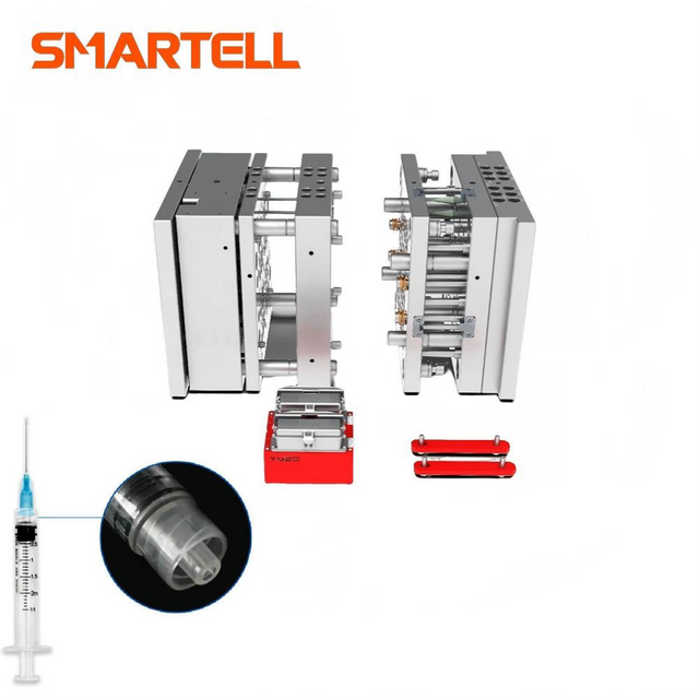 Molde de jeringa Luer Lock desechable médico SMARTELL fabricado en Jiangsu