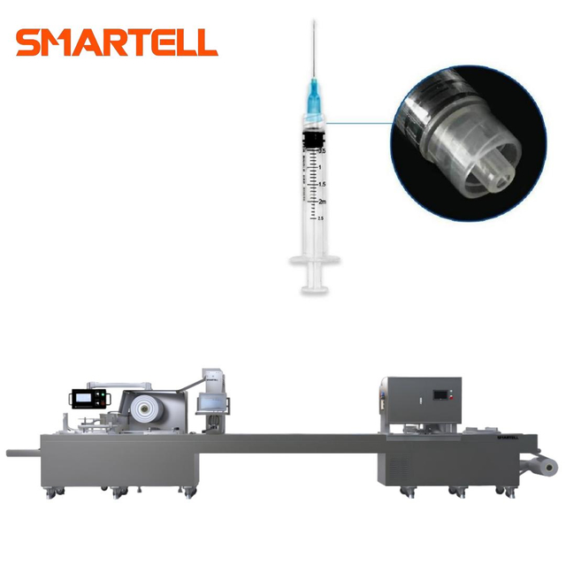 Papel suave de la ampolla de la empaquetadora del sistema de la infusión de la jeringuilla disponible automática de Smartell