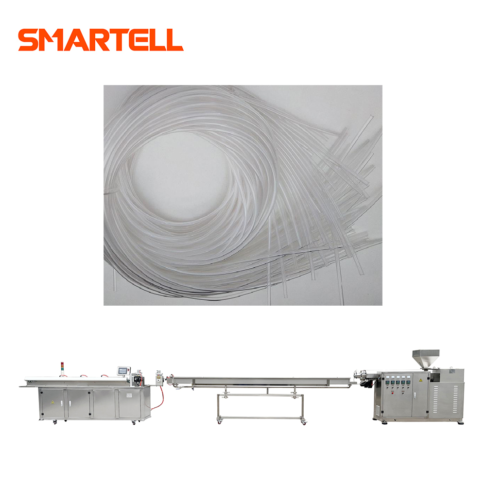 Tubo del PVC del servocontrol del microordenador que saca la máquina de enfriamiento y de corte