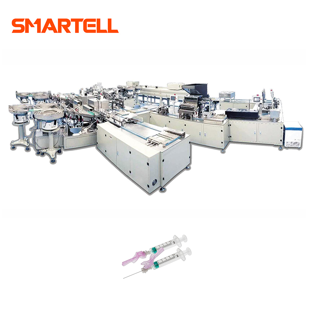 Especificaciones 18-27G ensambladas a máquina de alta velocidad del ensamblaje de agujas de seguridad