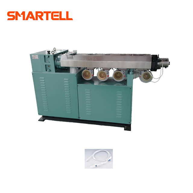 Máquina de extrusión de tubos de PVC de alta velocidad para catéter de infusión