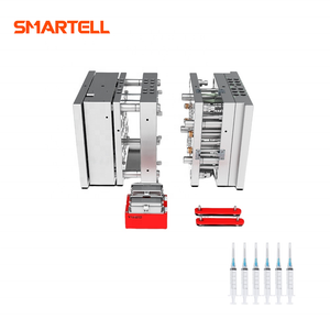 Molde de jeringa Luer Lock para conexiones médicas seguras