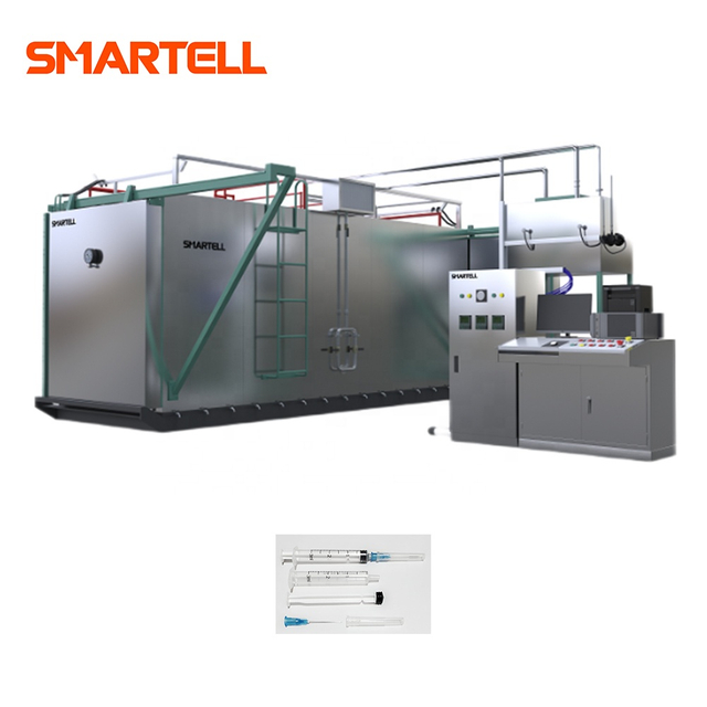 Línea de producción de jeringas 25m³ Máquina de esterilización de óxido de etileno
