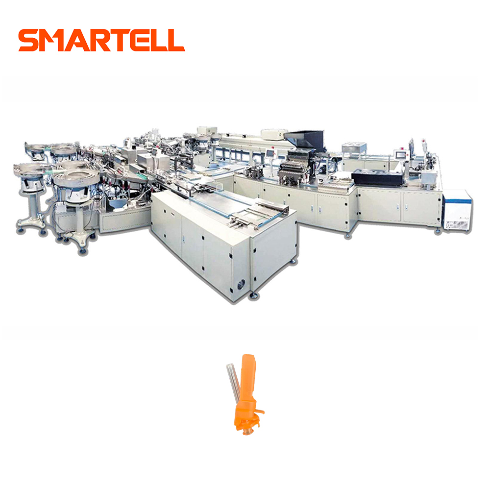 Máquina de ensamblaje de agujas de seguridad SMT-3103 para compradores globales Excelente estructura