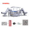 Máquina de ensamblaje de jeringas desechables completamente automática directa de fábrica con control inteligente PLC