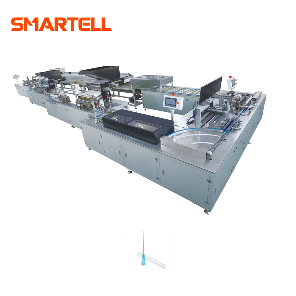 Máquina industrial de ensamblaje de agujas de uso versátil SMT-3104 para compradores globales