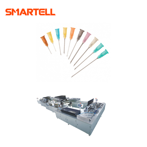 Máquina de ensamblaje SMT-3104 Tapa de aguja regular/tubo de acero teñido/cubo ensamblado en tres partes