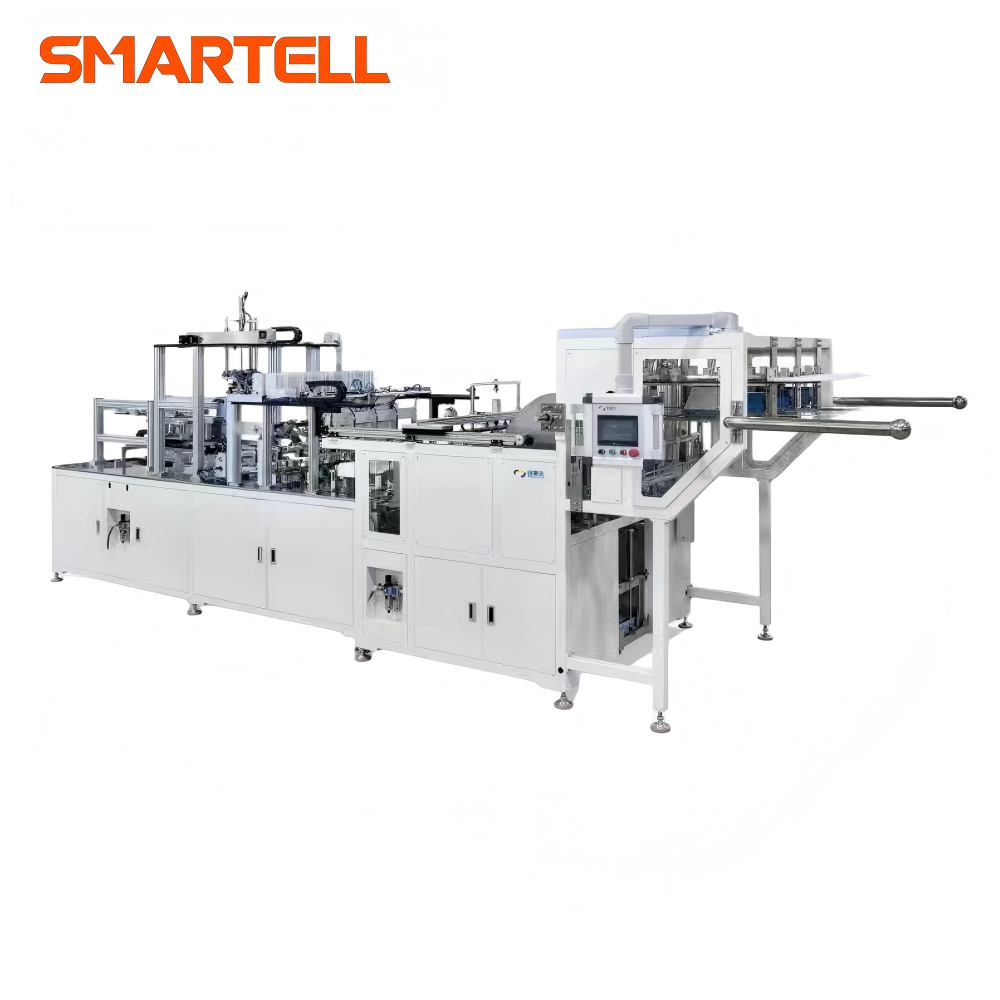 Máquina automática de embalaje y bobinado de equipo de infusión de productos médicos