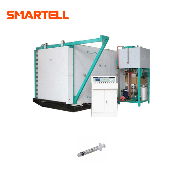 Máquina de esterilización por óxido de etileno SMT-5020 con detección de fugas para productos de jeringa/conjunto de infusión