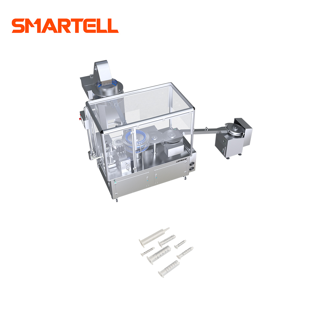 Máquina de tampografía eficiente con sistema automático de marcado de escala de jeringa SMT-2001