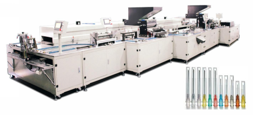 SMT-3104 M&aacute;quina de ensamblaje de aguja hipod&eacute;rmica completamente autom&aacute;tica