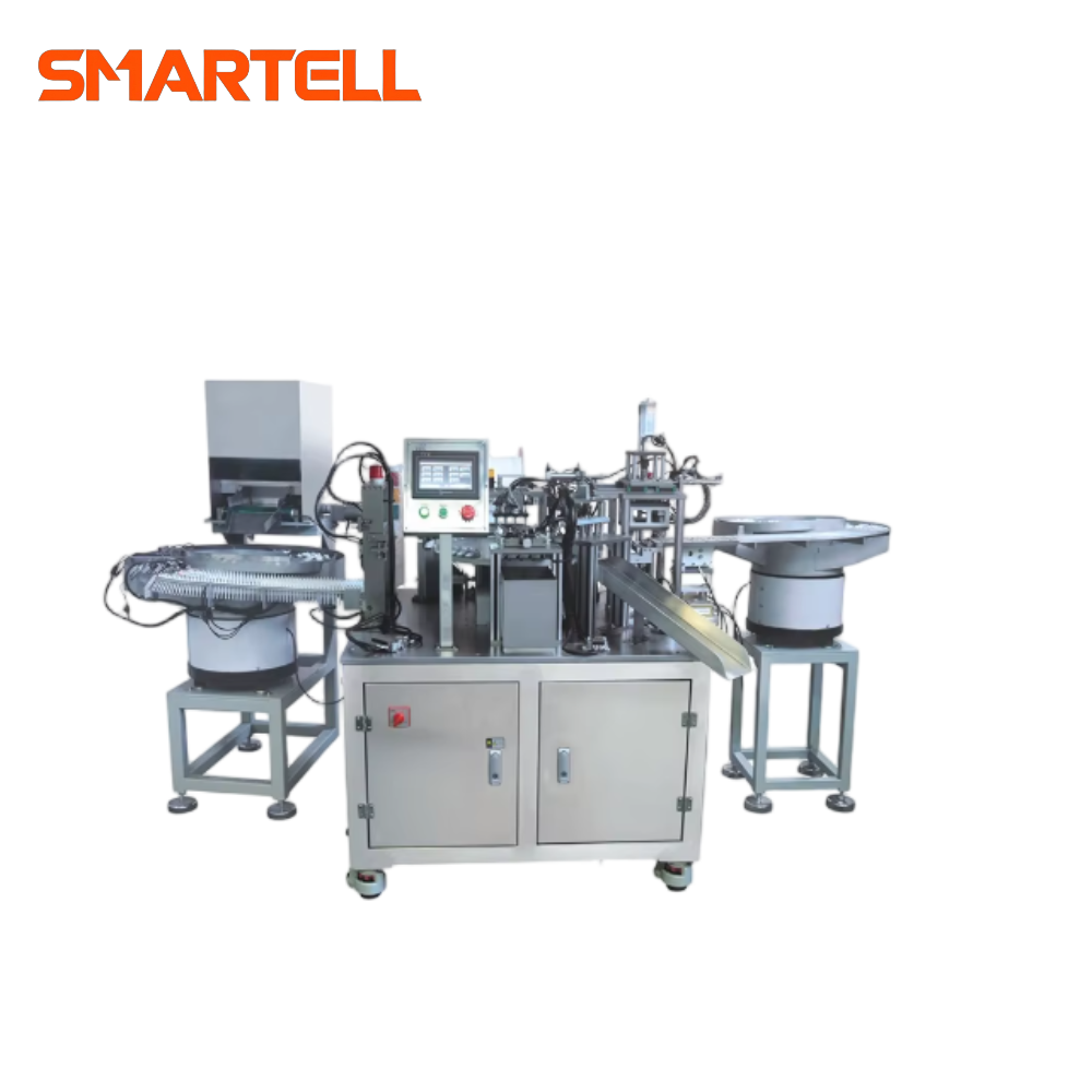 Máquina de ensamblaje automático de equipos de infusión Máquina de ensamblaje de cámara de goteo a medida