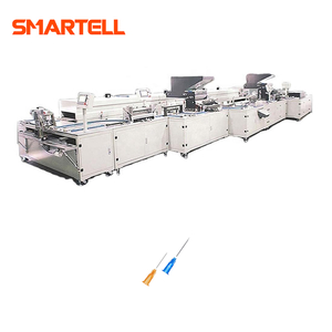 Máquina de ensamblaje de agujas de alta calidad con dispositivo de secado/encolado automático SMT-3104