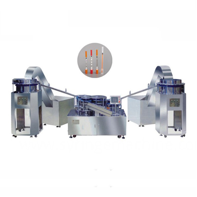 Máquina ensambladora de jeringas de insulina SMT-3008 