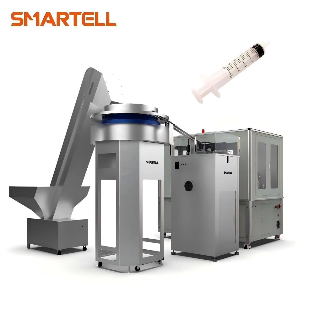 Equipo industrial Precisión desechable 5 ml Máquina de impresión de almohadilla de jeringa de deslizamiento Luer