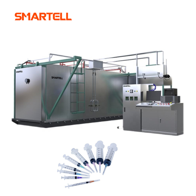 Esterilizador automático de gas EO con sistema de vacío de etapas múltiples