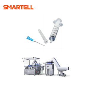Dimensión hipodérmica 4900x2700x2400 milímetro de la máquina del ensamblaje de la aguja de la jeringuilla SMT-3305 nueva