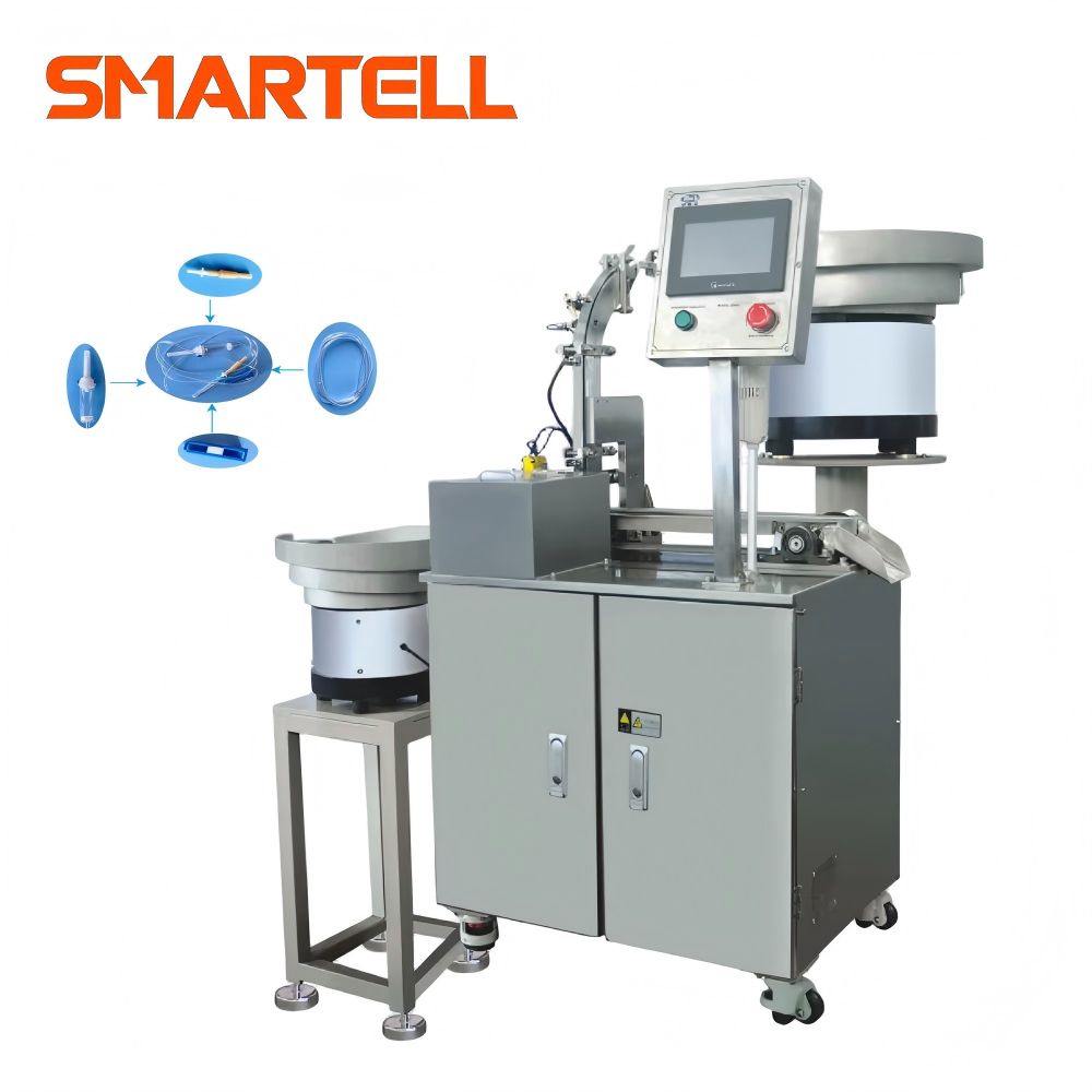 Máquina de ensamblaje del proyecto de producción de Medical IV Set