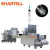 Línea de producción de jeringas desechables Luer Lock de grado médico SMARTELL Garantía de 1 año controlada por PLC