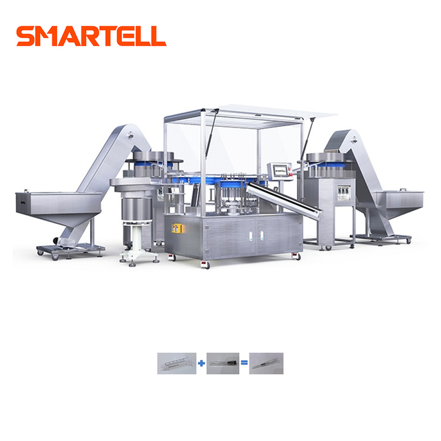 Máquina de ensamblaje de jeringas médicas de ensamblaje automático fabricada en China Máquina de ensamblaje de jeringas