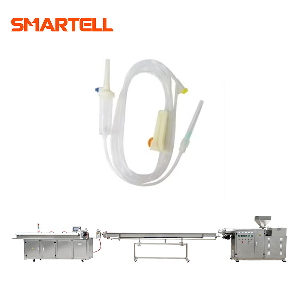 Máquina extrusora de tubos de PVC con tornillo de separación de gradiente de alta precisión