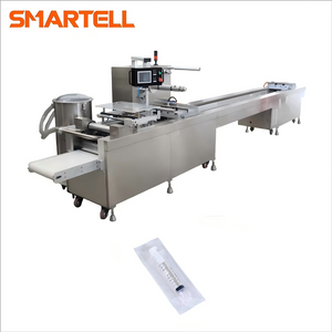 Máquina de embalaje de ampolla de jeringa desechable de 1 ml a 60 ml