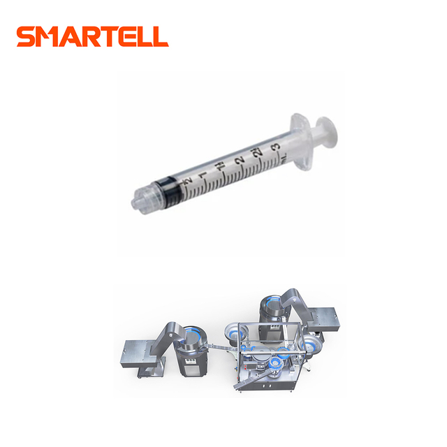 Máquina de ensamblaje de jeringas de bajo mantenimiento, 2 partes y 3 partes SMT-3305