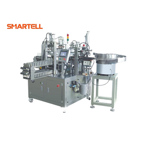 Máquina de ensamblaje de cámara de producción de set de infusión