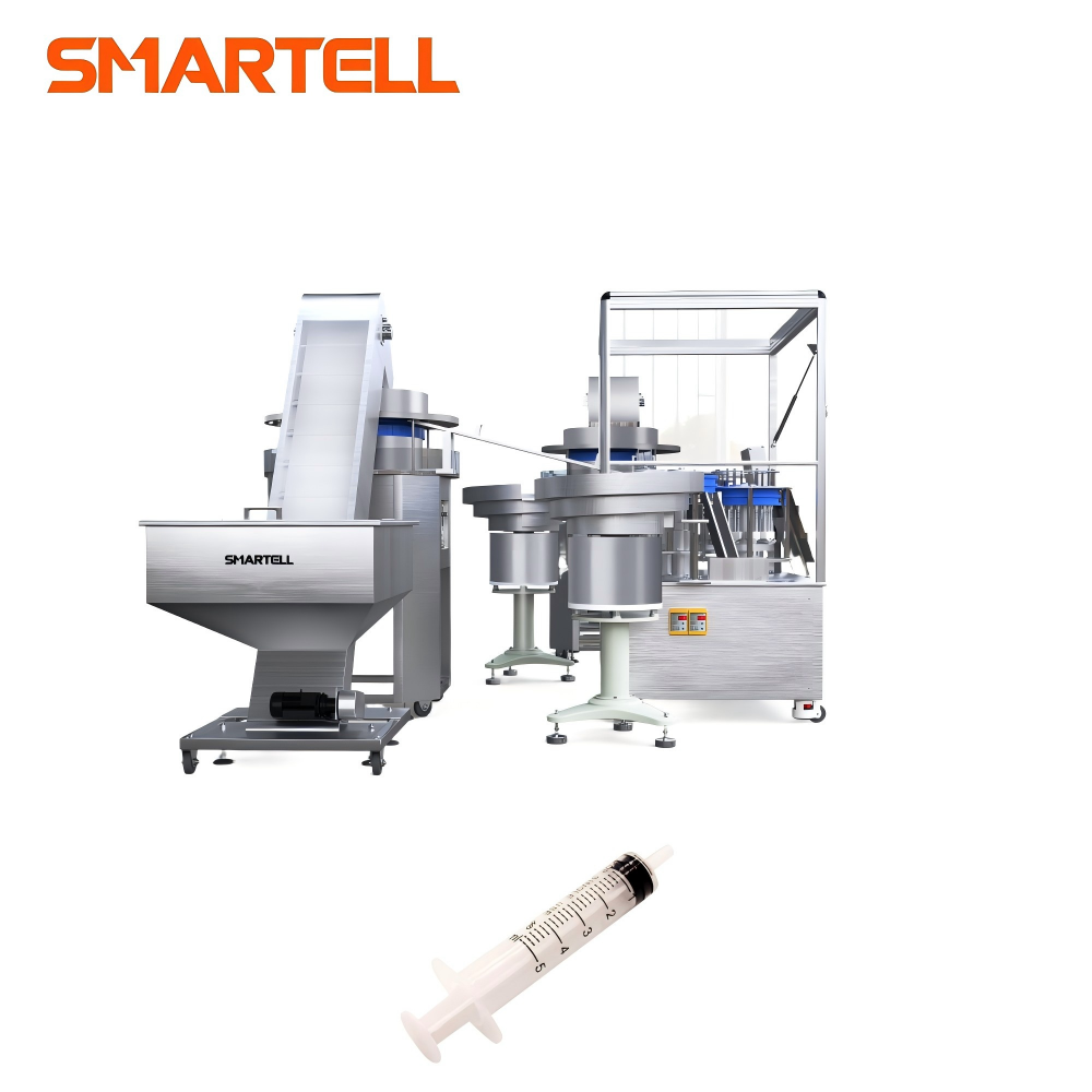 Máquina de ensamblaje automático de la máquina de fabricación de la jeringa del deslizamiento de 5 ml luer