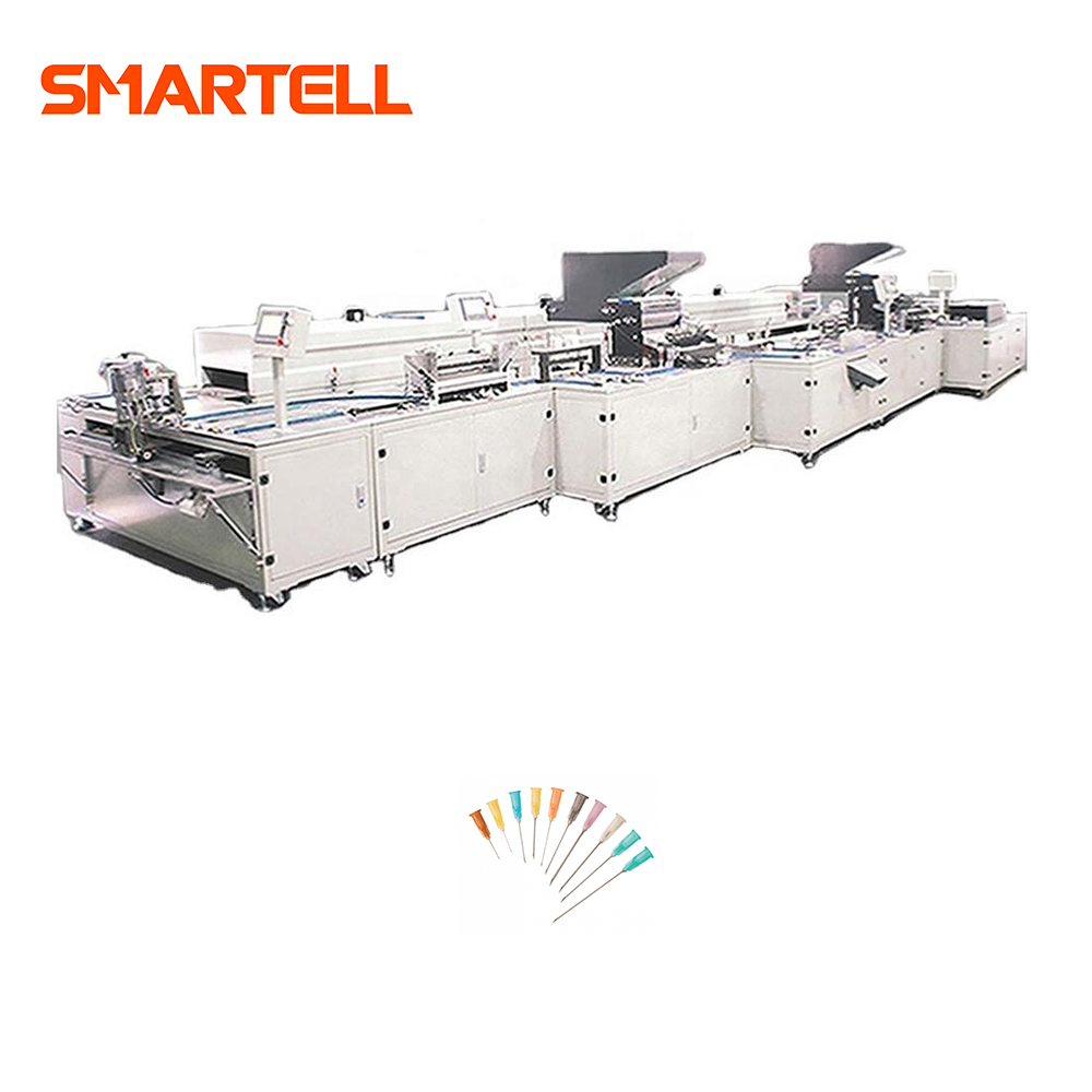 Alto rendimiento laboral automático completo de Hub+cap+tube de la máquina de ensamblaje de agujas SMT-3104