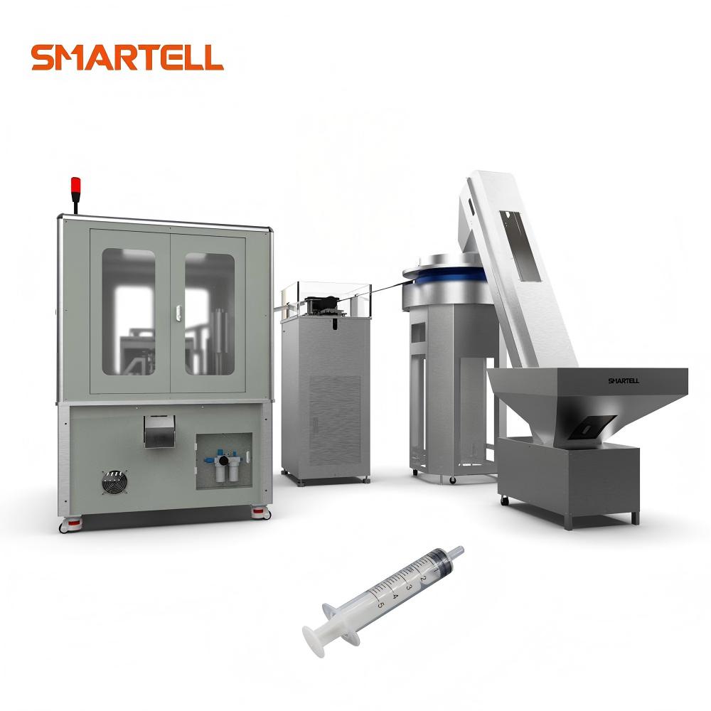 Equipo industrial Precisión desechable 5 ml Máquina de impresión de almohadilla de jeringa de deslizamiento Luer