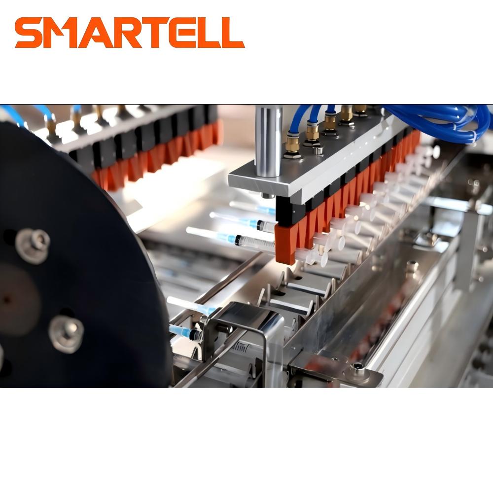 Empaquetadora automática de jeringas en blister suave para línea de producción de jeringas desechables