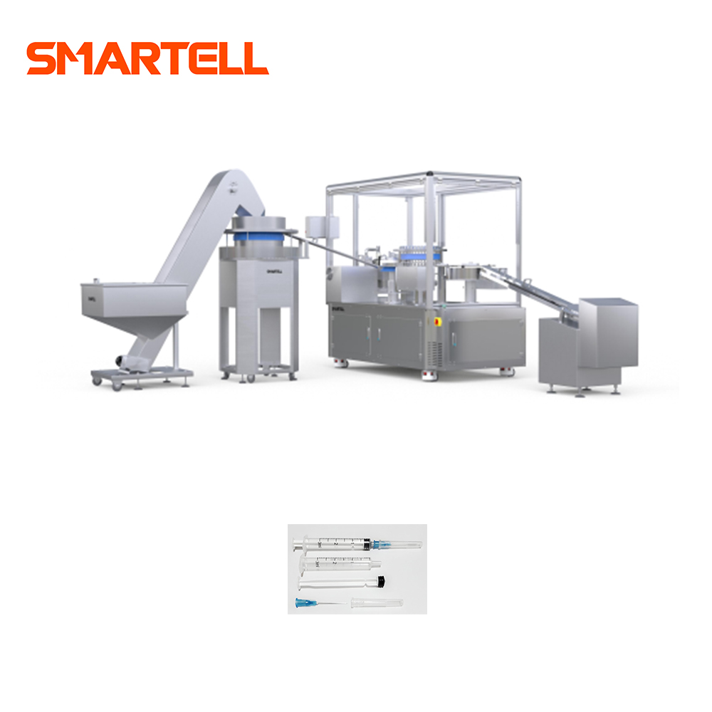 Máquina de tampografía de barril de jeringa de regulación simple, velocidad de impresión 220-250pcs/min