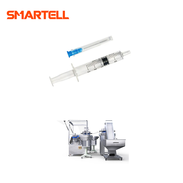 Máquina de ensamblaje de jeringas con solución confiable de seguridad mejorada SMT-3305