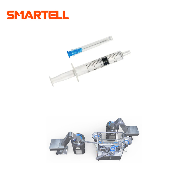 SMT-3305 Ensamble con precisión los componentes de la máquina de ensamblaje de jeringas
