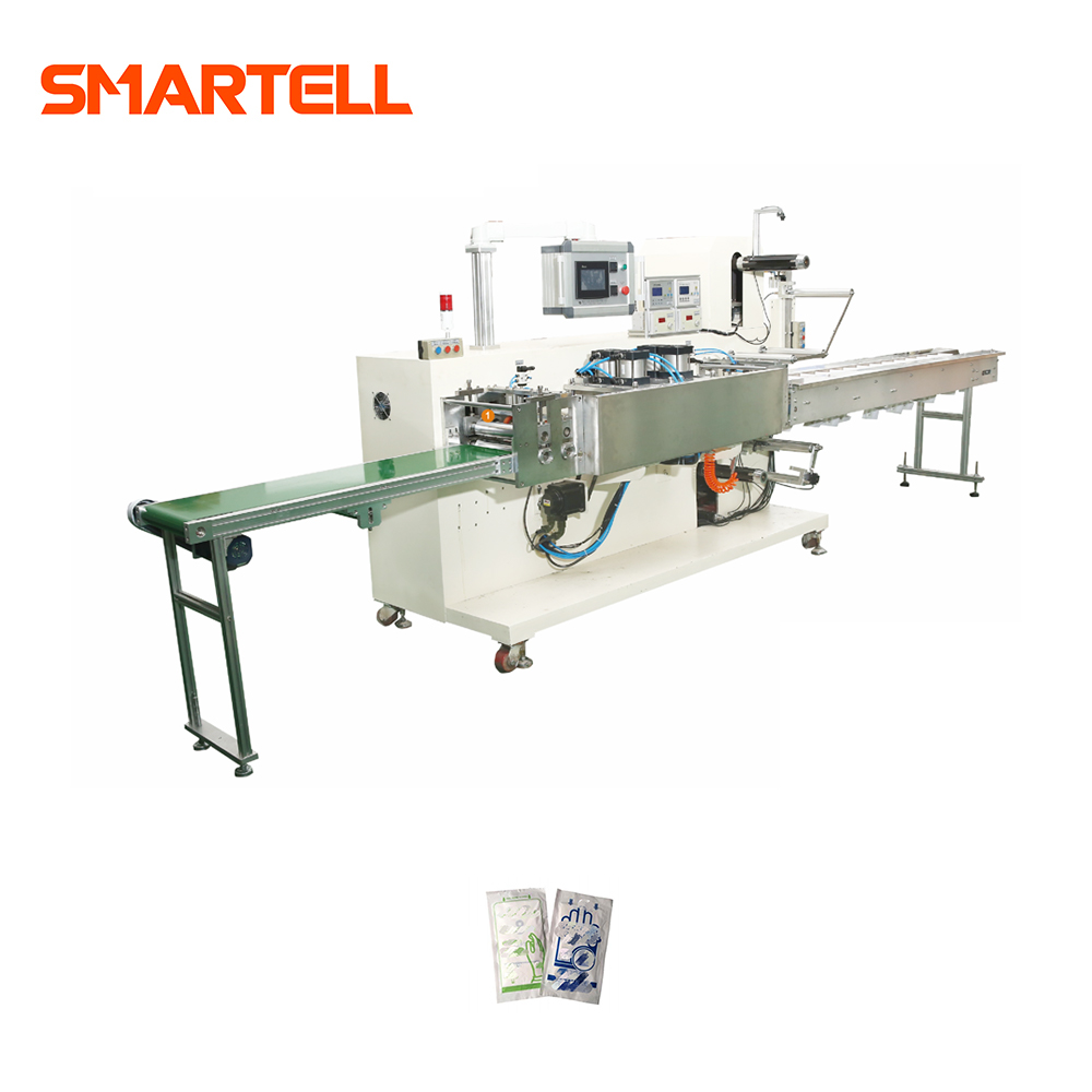 Máquina envasadora de bolsas exteriores para guantes médicos SMT-4140