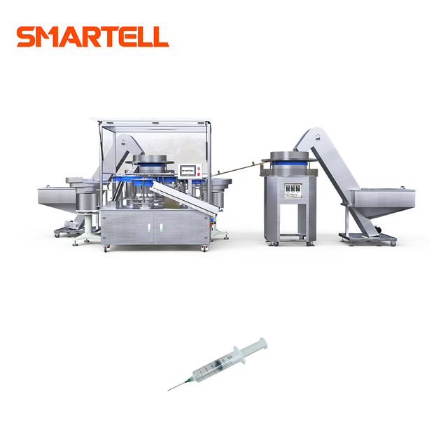 Máquina de ensamblaje de jeringas, equipo de producción de insulina desechable automática de alta calidad