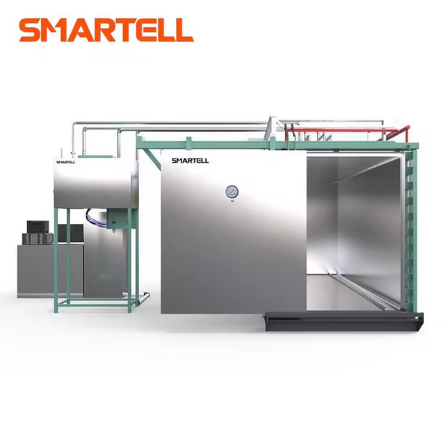 Máquina esterilizadora de gas SMARTELL 1CBM EO de una puerta y con sistema de control por ordenador
