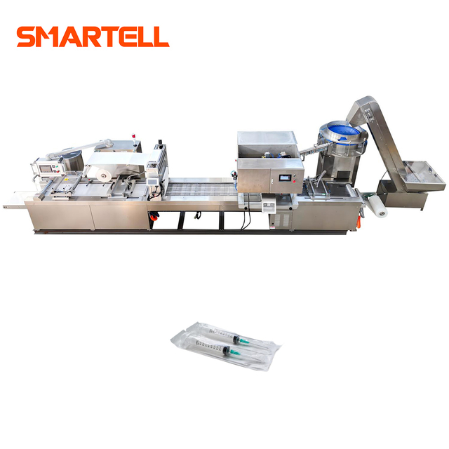 Máquina envasadora de blister suave con jeringa de alto rendimiento, operación automatizada, precio de fábrica con eficiencia energética