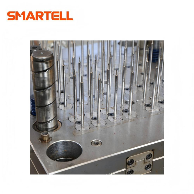 SMARTELL Molde de jeringa con desactivación automática para barril, émbolo, junta, cubo de aguja y asiento de aguja, grado médico