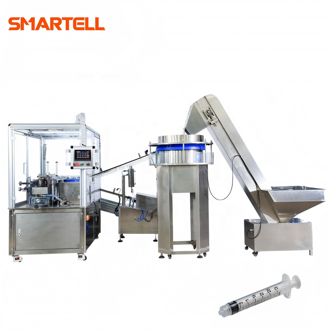 Máquina de tampografía automática con barril de jeringa SMARTELL para jeringa médica