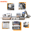 Máquina envasadora de blister blando para paquetes de papel y película