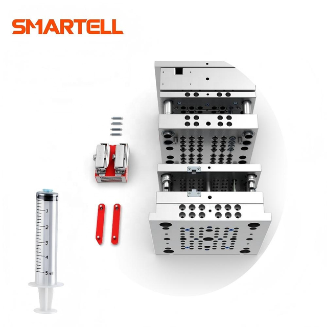 Máquina de moldeo por inyección de grado médico SMARTELL SMT 001 para componentes de jeringas
