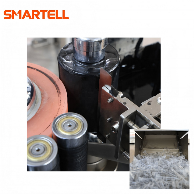 Máquina automática de tampografía SMARTELL para jeringas de vacunas