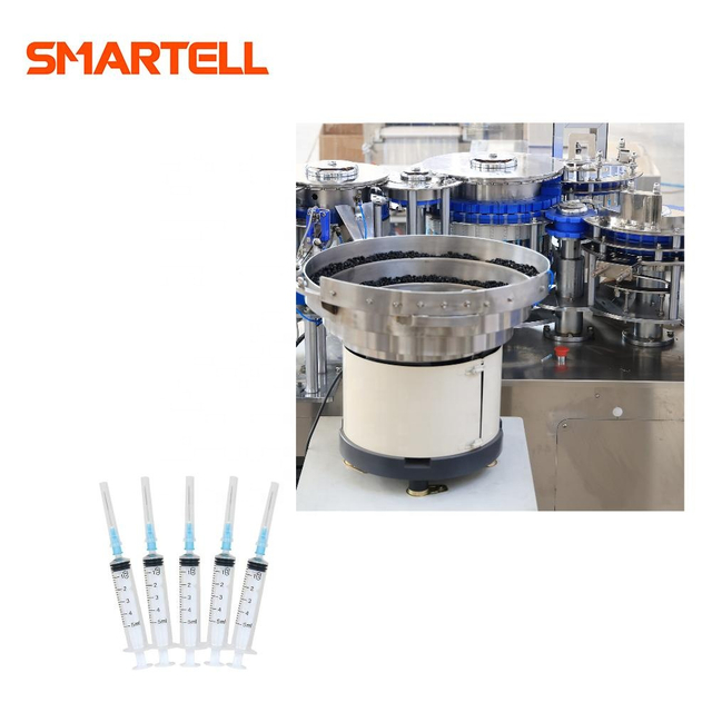 Máquina de ensamblaje automático de jeringa regular SMARTELL de 3 partes | 1ml-60ml